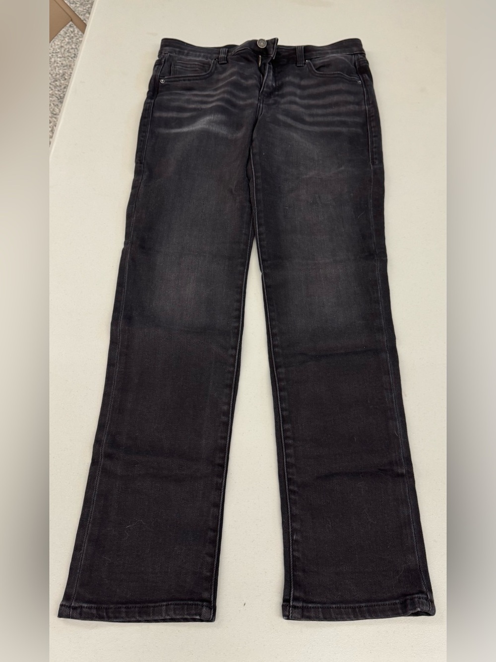 LuLaRoe Black Denim Straight-Leg Women's Jeans with magic waistband